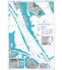 British Admiralty Nautical Chart 3186 Houston Ship Channel Pelican Island to Barbours Cut
