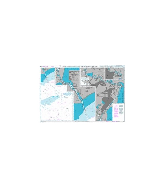 Sabine Pass and Approaches to Port Arthur and Beaumont