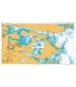 British Admiralty Nautical Chart 847 Norrkoping and Approaches