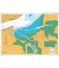 British Admiralty Nautical Chart 3222 Lisboa, Alcantara to Canal do Montijo