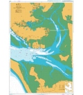 British Admiralty Nautical Chart 3260 Setubal, Carraca to Ilha do Cavalo