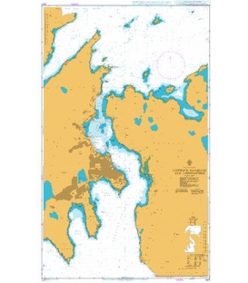 British Admiralty Nautical Chart 3271 Lerwick Harbour and Approaches