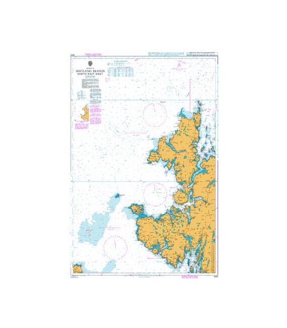 Shetland Islands North-West Sheet
