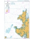 British Admiralty Nautical Chart 3281 Shetland Islands North - West Sheet