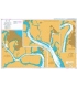 British Admiralty Nautical Chart 3288 Bonny River - Ford Point to Port Harcourt