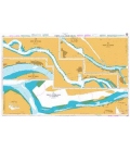 British Admiralty Nautical Chart 3307 Ports in the Niger Delta