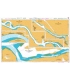 British Admiralty Nautical Chart 3307 Ports in the Niger Delta