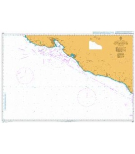 British Admiralty Nautical Chart 3311 Approaches to Novorossiysk