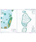 British Admiralty Nautical Chart 3323 Male` Atoll