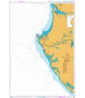 British Admiralty Nautical Chart 3328 Libreville to Gamba