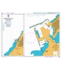 British Admiralty Nautical Chart 3352 Approaches to Banghazi