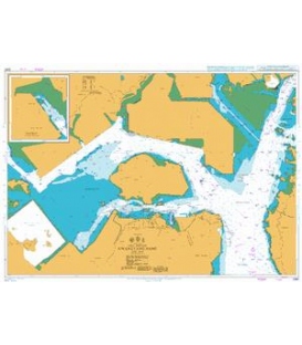 British Admiralty Nautical Chart 3390 Kwangyang Hang