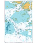 British Admiralty Nautical Chart 3441 Uto to Korppoo