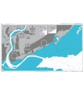 British Admiralty Nautical Chart 3458 New York Raritan Bay to Arthur Kill