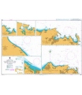 British Admiralty Nautical Chart 3518 Ports and Anchorages on the North East Coast of Oman
