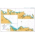 British Admiralty Nautical Chart 3518 Ports and Anchorages on the North East Coast of Oman