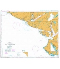 British Admiralty Nautical Chart 3536 Lista to Svaholmane
