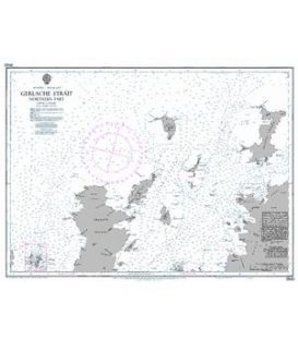 British Admiralty Nautical Chart 3560 Gerlache Strait Northern Part