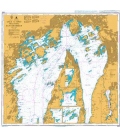 British Admiralty Nautical Chart 3562 Oslo to Spro including Bunnefjorden