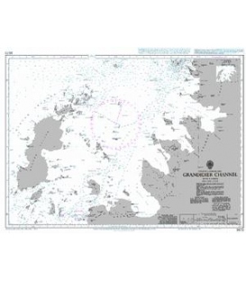 British Admiralty Nautical Chart 3573 Grandidier Channel