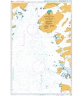 British Admiralty Nautical Chart 3580 Rothera Point to Neny Island