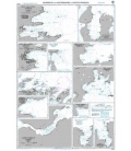 British Admiralty Nautical Chart 3585 Harbours and Anchorages in South Georgia