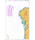 British Admiralty Nautical Chart 3633 Islas Sisargas to Montedor