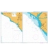 British Admiralty Nautical Chart 3648 Approaches to Buchanan
