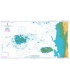 British Admiralty Nautical Chart 3656 Plateau des Minquiers and adjacent coast of France