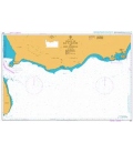 British Admiralty Nautical Chart 3661 Bab el Mandeb to Aden Harbour