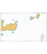British Admiralty Nautical Chart 3679 Nisos Kriti to Nisos Karpathos