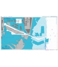British Admiralty Nautical Chart 3698 Miami Harbor