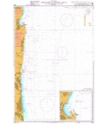 British Admiralty Nautical Chart 3723 Approaches to Khawr Fakkan and Fujairah (Fujayrah)