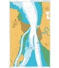 British Admiralty Nautical Chart 3732 Pelabuhan Pulau Pinang