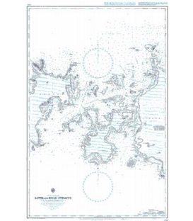 Britsh Admiralty Nautical Chart 3756 Linta and Molo Straits