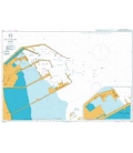 British Admiralty Nautical Chart 3781 Ra's Laffan Port