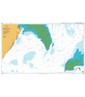 British Admiralty Nautical Chart 3783 Mesaieed (Musay`id or Umm Said)