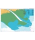 British Admiralty Nautical Chart 3842 Entrance to Shatt al `Arab