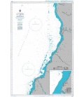 British Admiralty Nautical Chart 3855 Cap Kimby to Morombe