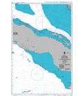 British Admiralty Nautical Chart 3866 Cuba Middle Sheet