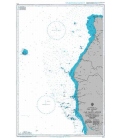 British Admiralty Nautical Chart 3868 Cap Kimby to Cap Saint Andre