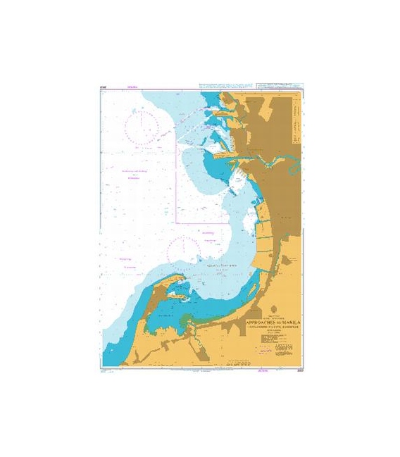 Approaches to Manila including Cavite Harbour