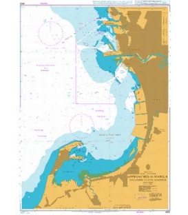 Approaches to Manila including Cavite Harbour