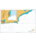 British Admiralty Nautical Chart 3971 Cabo de Sao Tome to Rio de Janeiro