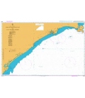 British Admiralty Nautical Chart 3980 Ilha de Sao Sebastiao to Ilha de Bom Abrigo