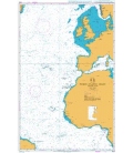 British Admiralty Nautical Chart 4014 North Atlantic Ocean Eastern Part