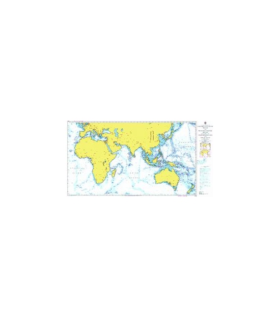A Planning Chart for the Eastern Atlantic Ocean to the Western Pacific Ocean