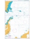 British Admiralty Nautical Chart 4024 Weddell Sea to Mar del Plata