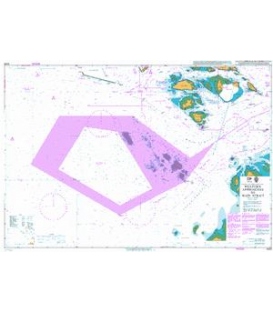 British Admiralty Nautical Chart 4039 Western Approaches to Main Strait