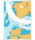 British Admiralty Nautical Chart 4123 Urmston Road